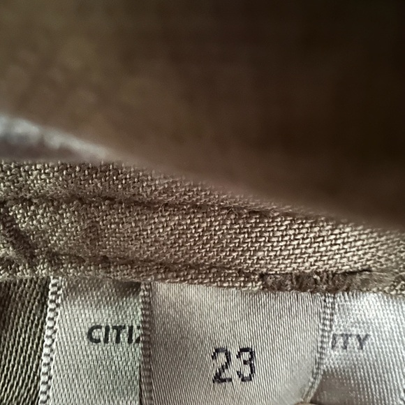 Citizens of Humanity Agni Utility Olive Green Cotton Jogger Pants Womens Size 23 - Picture 12 of 12